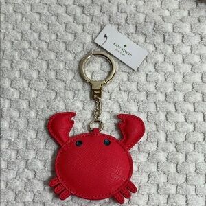Kate Spade Crab Bag Charm Keychain